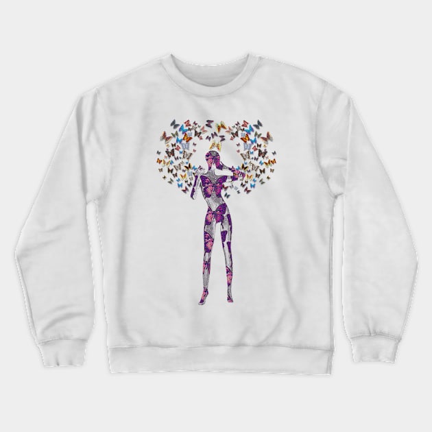 The Rite of Transformation Crewneck Sweatshirt by Diego-t